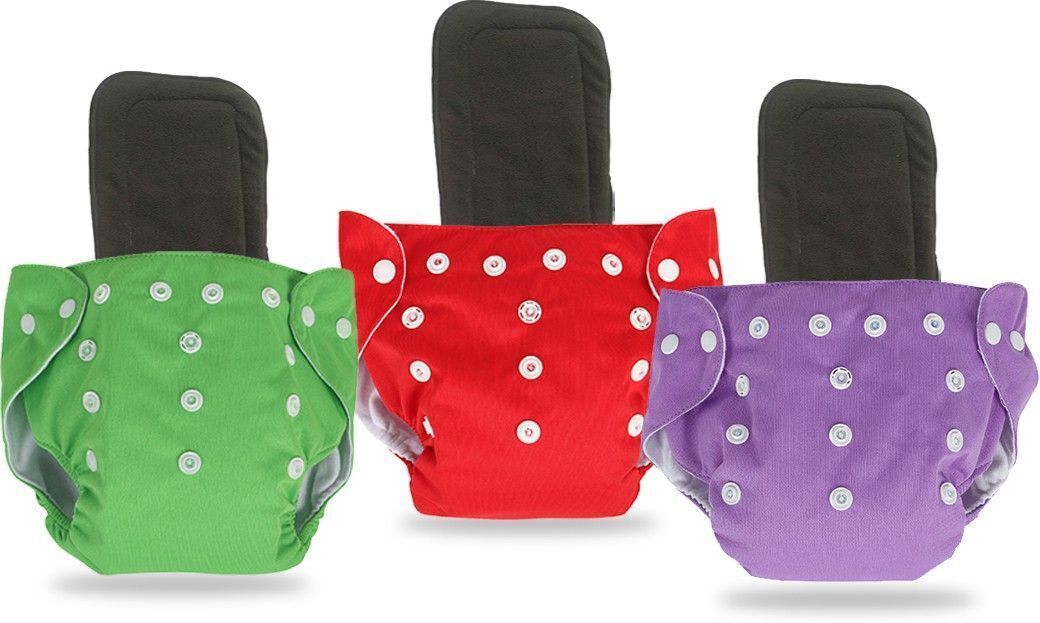 shukan Baby Reusable Cloth Diaper Nappies With Layered Microfiber Insert Pad-picture-25