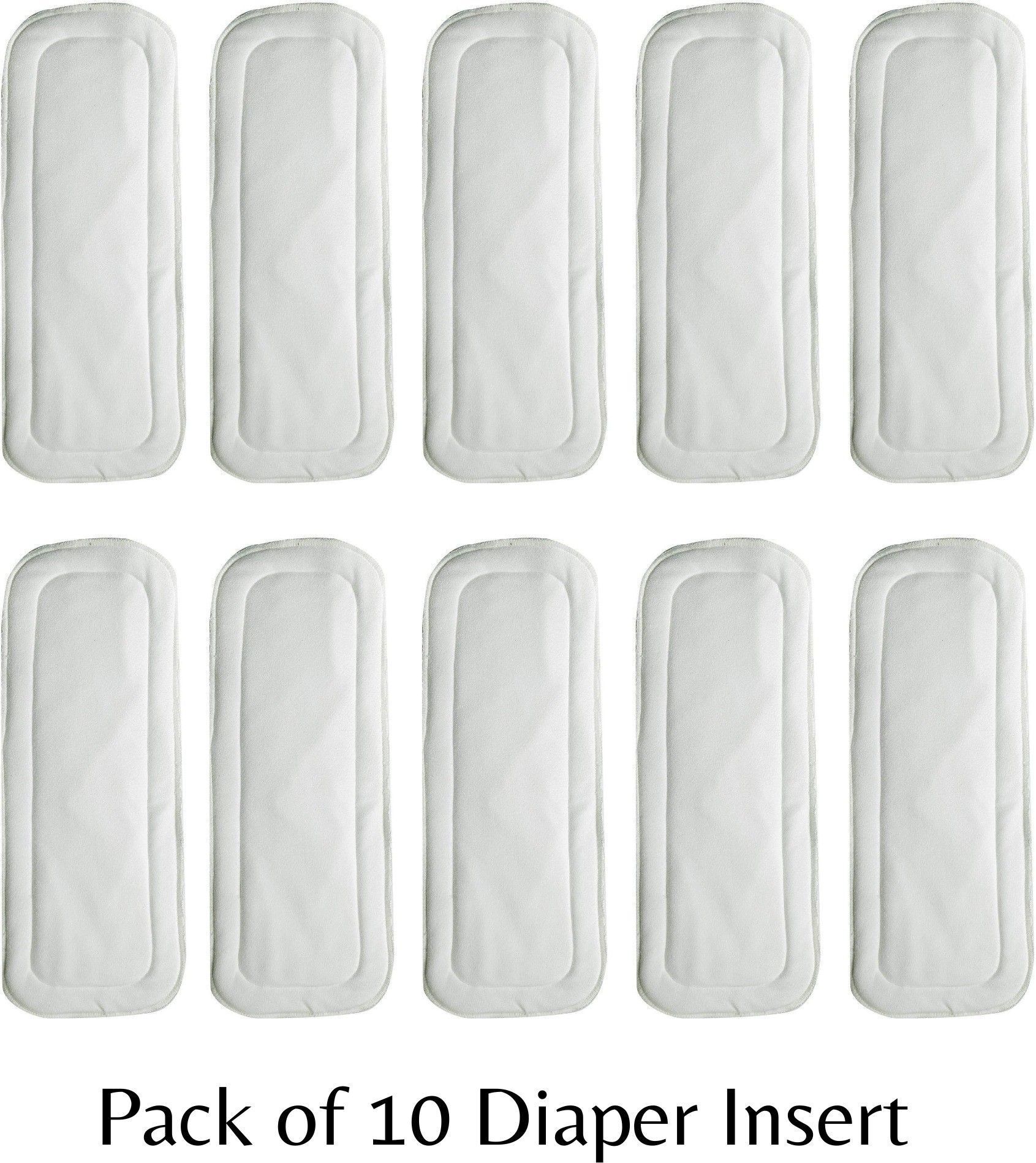 vasvibe 5Layer Wetfree Reusable,Adjustable Diaper/Nappy Insert Liners for Baby Pack of10-picture-18