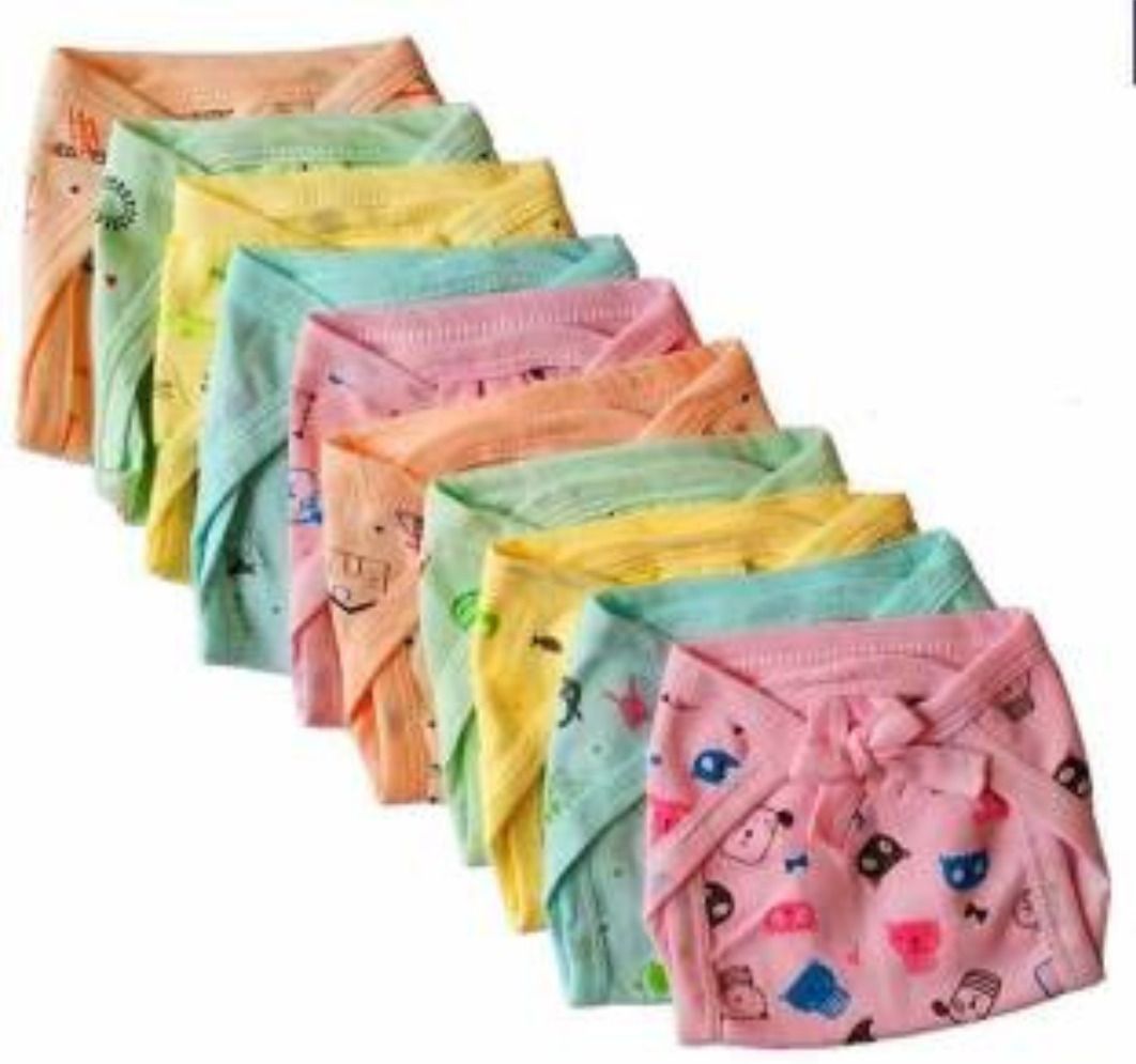Pack of 6 Soft U-Shaped Printed Cloth Langot or Diaper for Kids (0-6 Months)-image-28