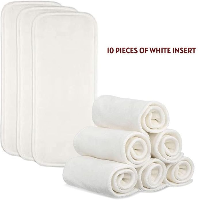 babepanda Unisex Cotton Liner Washable Nappy Pads- Soft, Leak-Proof, High-absorbent-picture-49