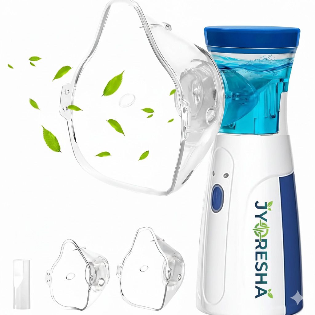 JYORESHA Portable Mesh Nebulizer for Kids & Adults Compact, Quiet & Fast Nebulizer-image-11