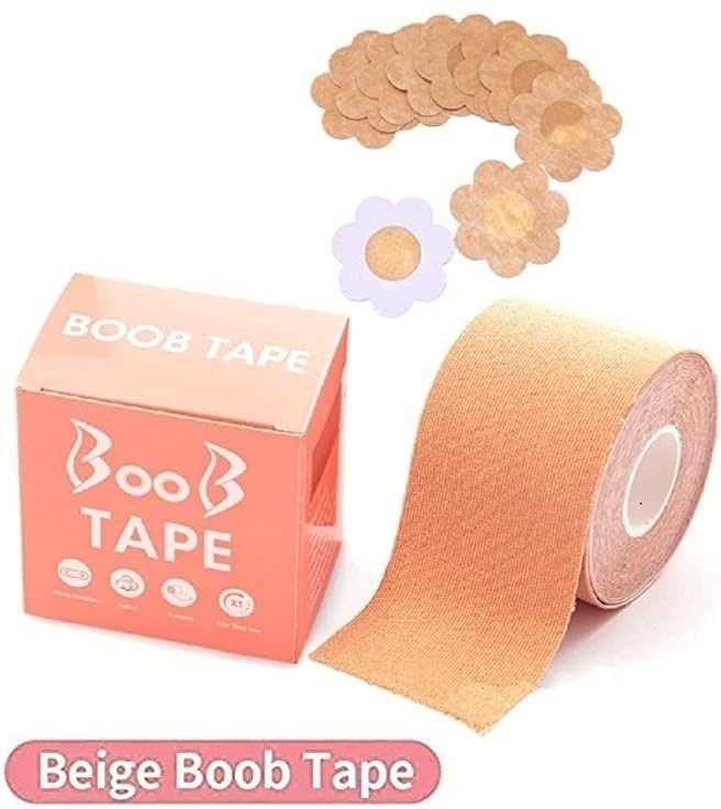 glocal web Breast Shaper & Lifter Boob Tape with 10 Nipple Pasties for Women R39 Nursing Breast Pad-picture-38