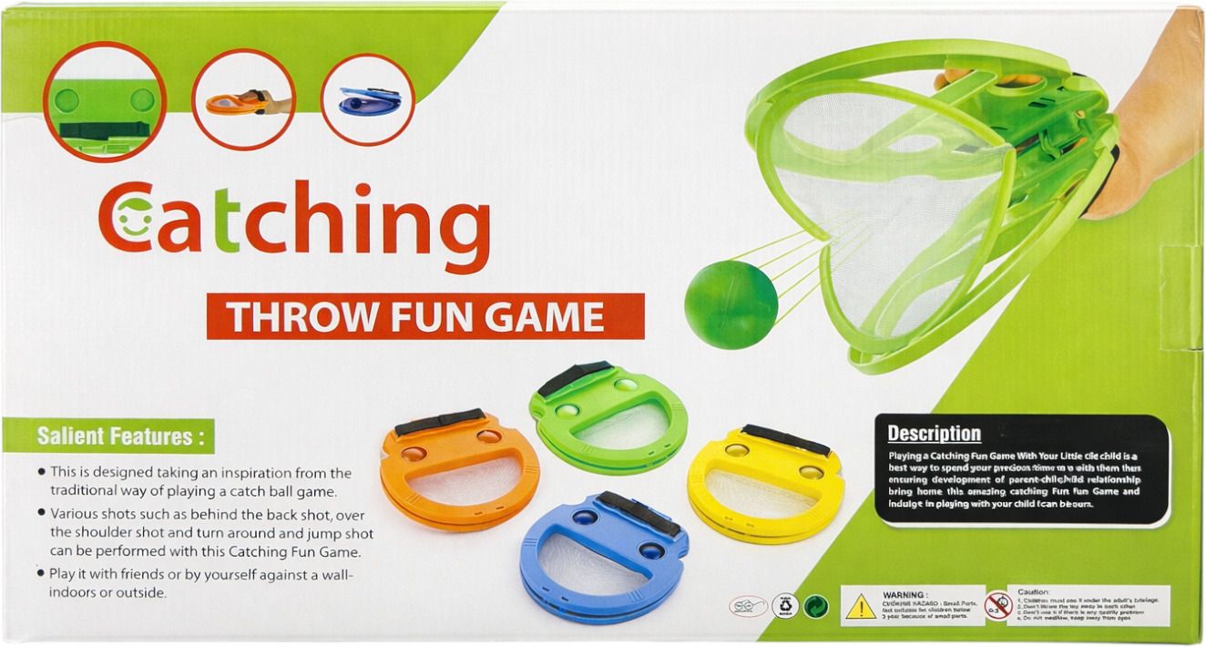 Travel Friendly Catch Ball Game Set for Family Trips-image-43