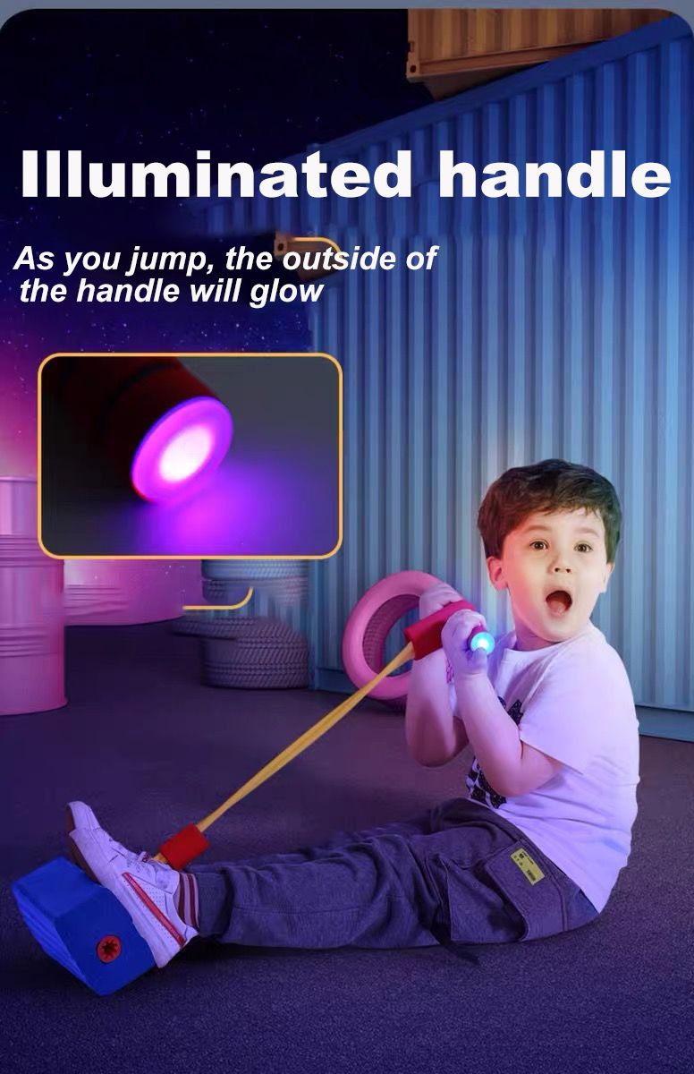 Kids Fun Time Pogo Stick – Foam Jumping Toy