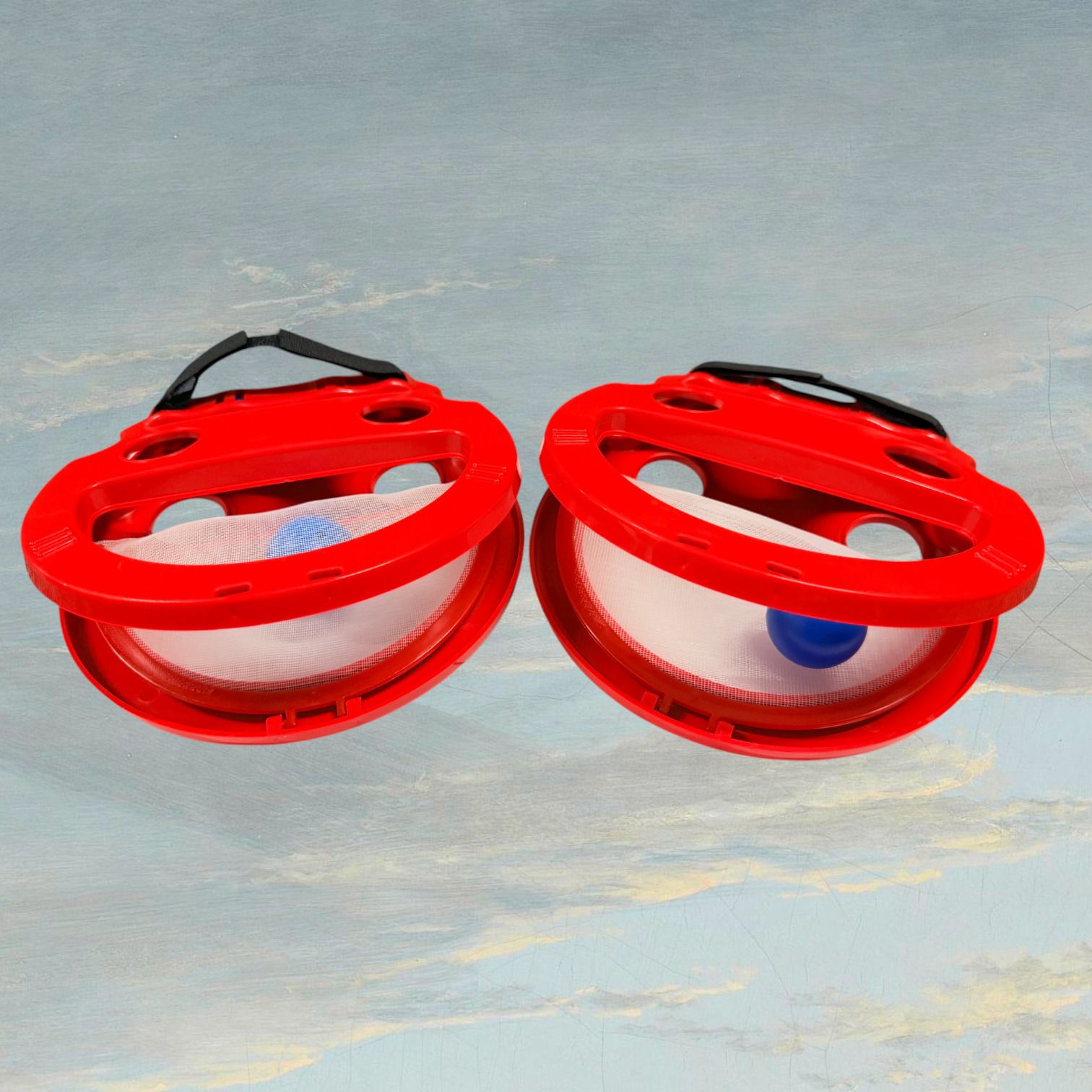bhvmey Durable Catch Ball Paddle Toy for Active Play-picture-2