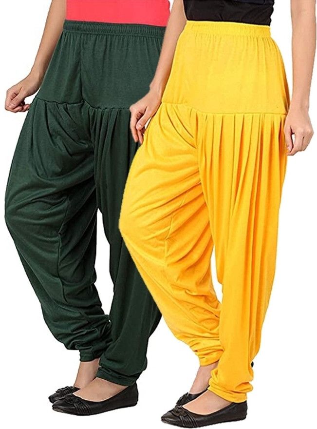 houseofcommon Viscose Rayon Solid Patiala-picture-13