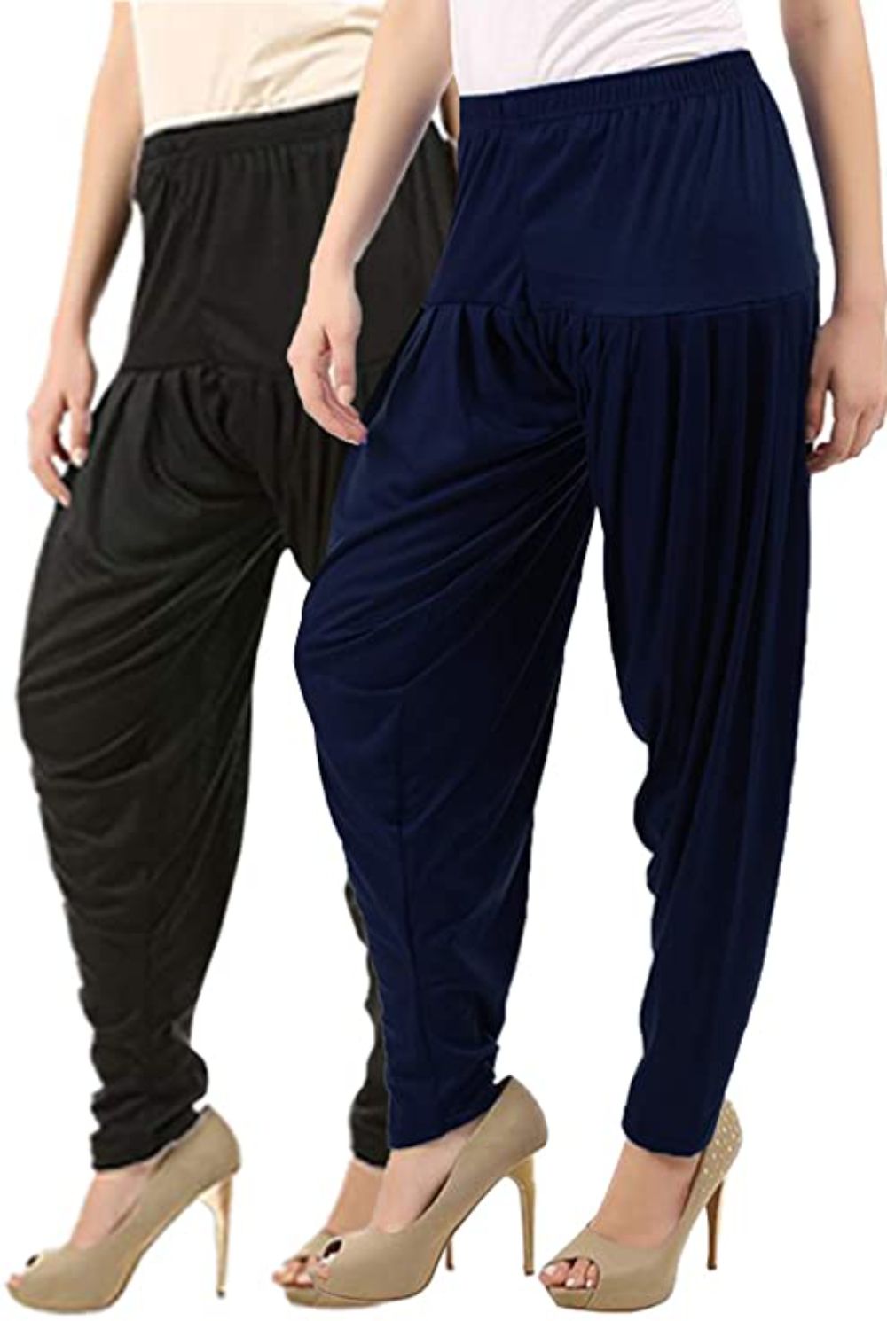 k m r Viscose Rayon Solid Patiala-picture-28