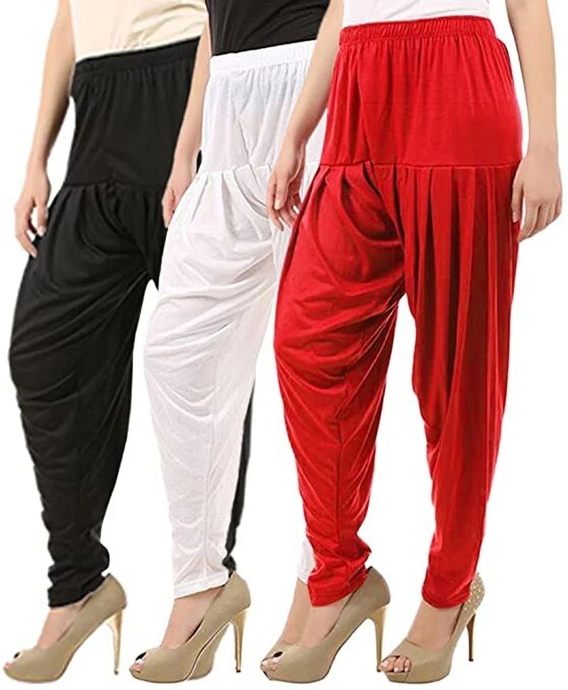 houseofcommon Viscose Rayon Solid Patiala-picture-26