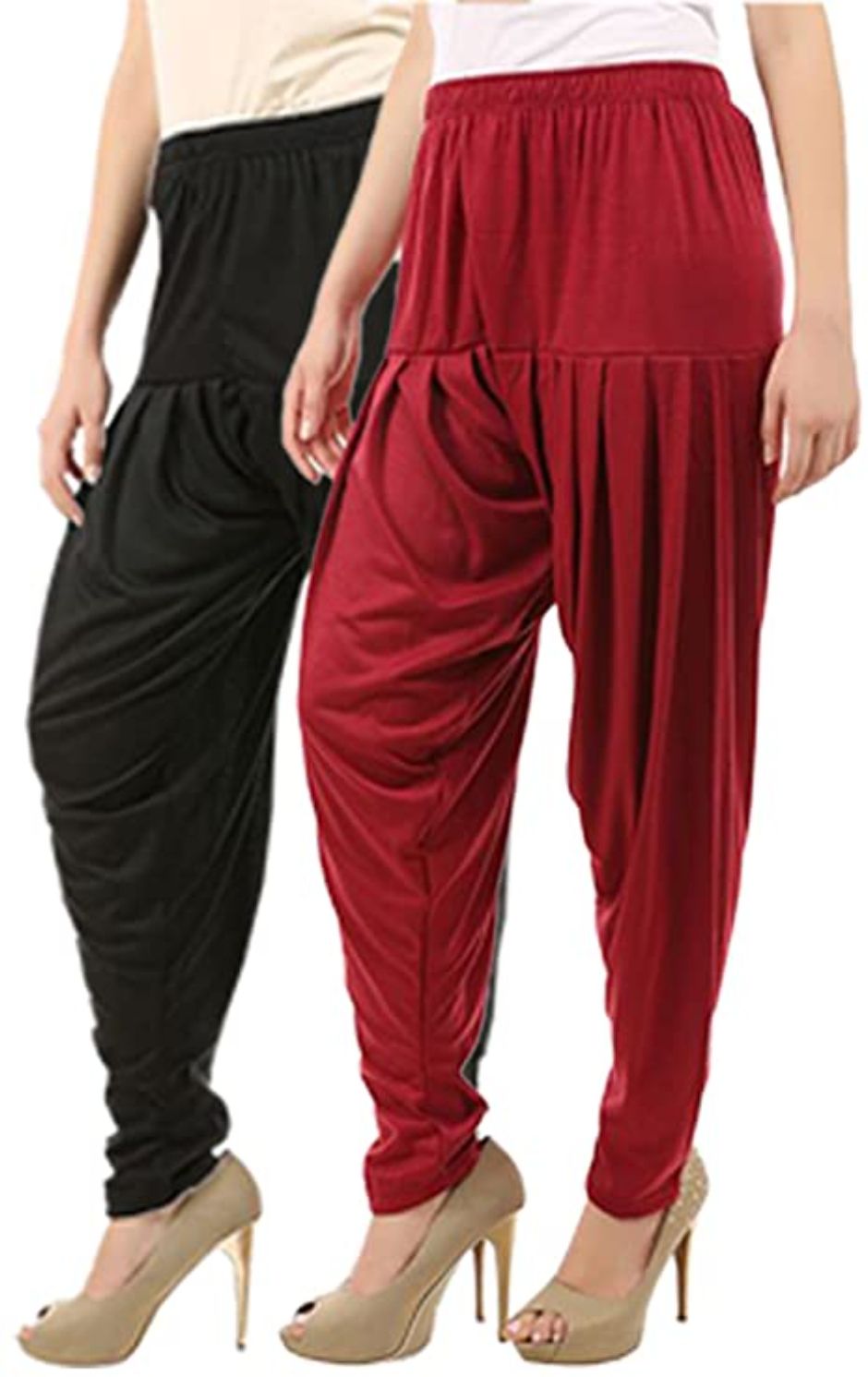 k m r Viscose Rayon Solid Patiala-picture-24