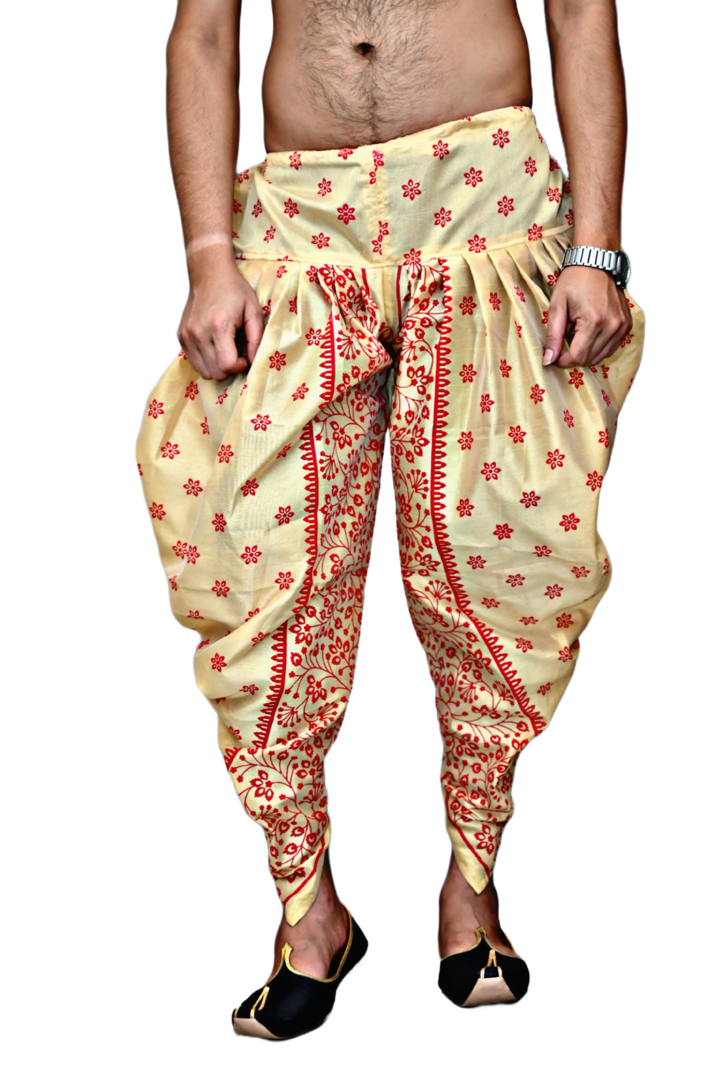Cotton Silk Printed Patiala