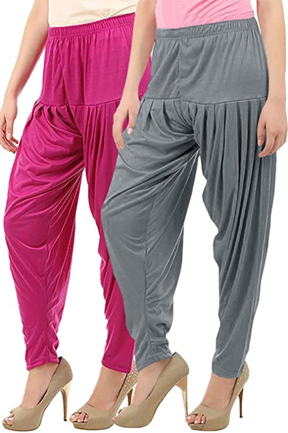 k m r Viscose Rayon Solid Patiala-picture-33