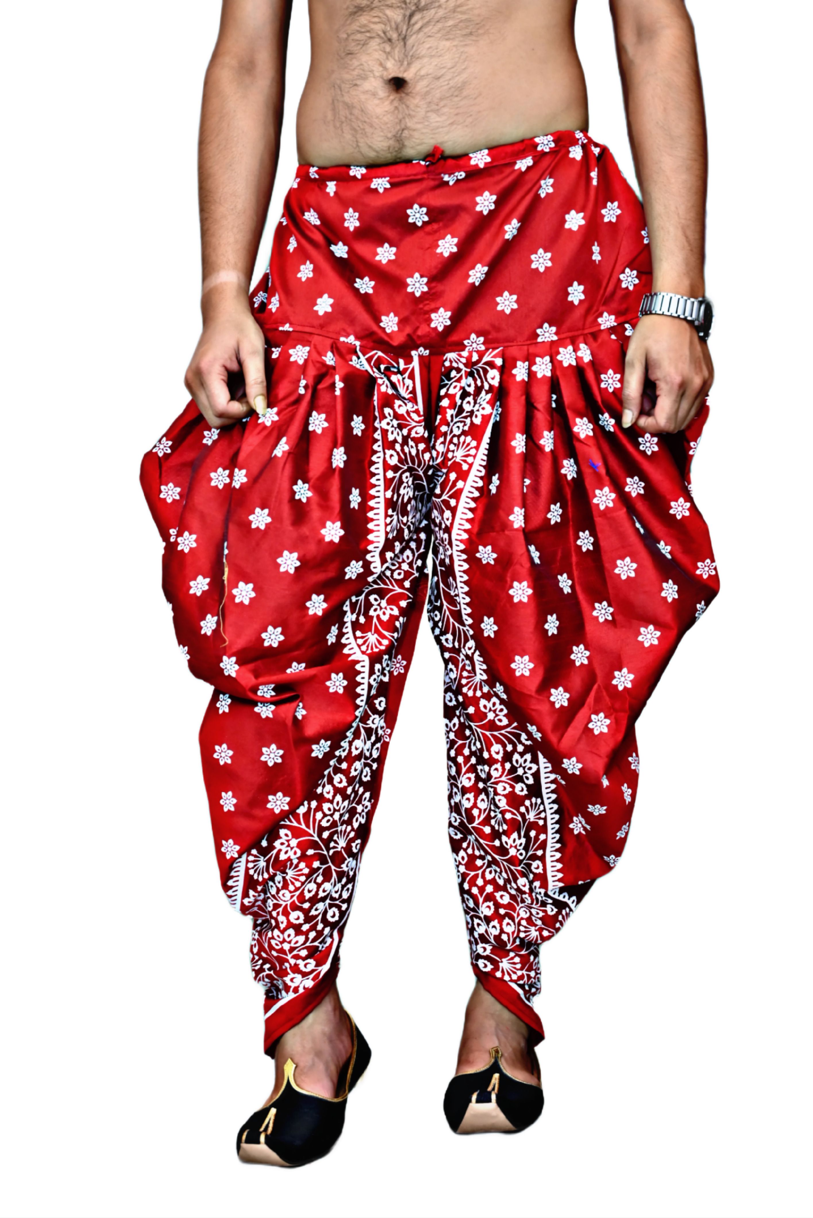 Cotton Silk Printed Patiala