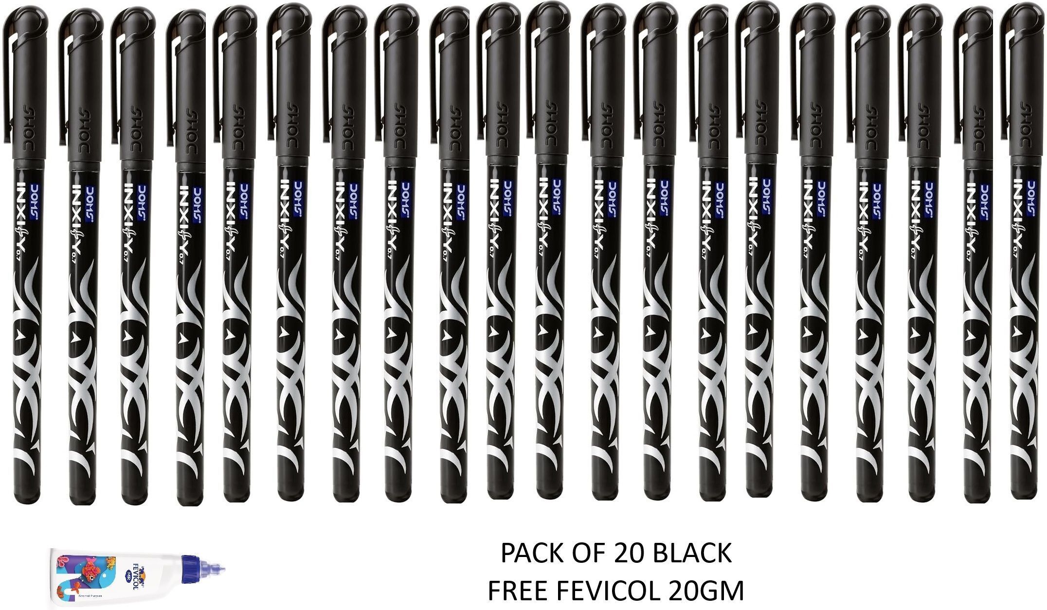 doms COMBO OFFERInxify Ballpoint Pen| 0.7mm Needle Tip Break Free & Smooth Writing Ball Pen-picture-46