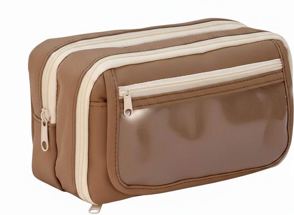 Large Capacity Pencil Case with Multiple Compartments | Stationery Organizer Pouch for School, College & Office Art Polyester Pencil Boxes-image-47