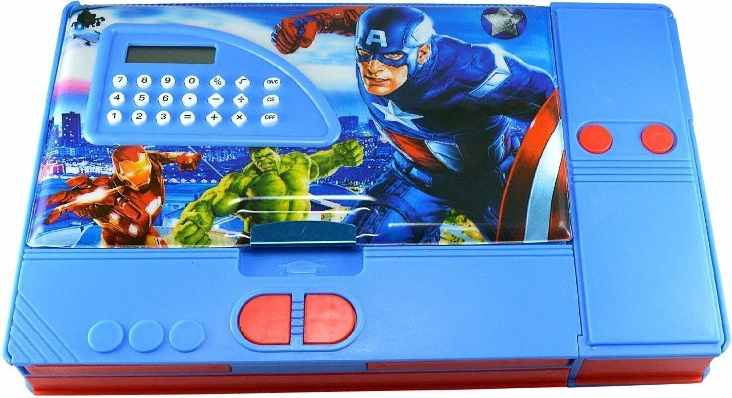 yenky Jumbo PRINTED Art Plastic Pencil Box-picture-16