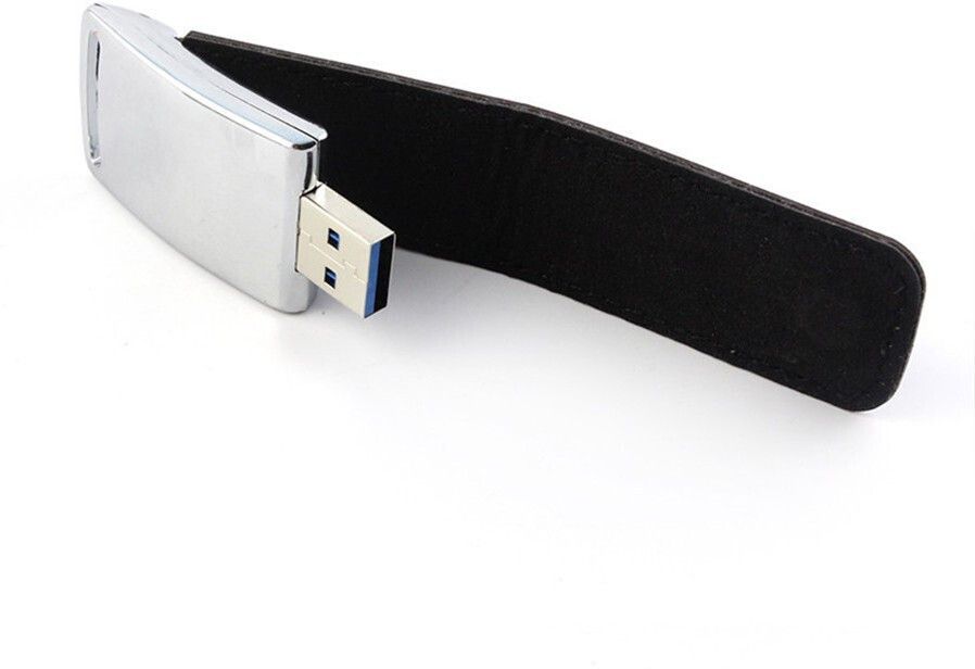 Eshop Leather Metallic Magnetic Flap USB Flash Drive 4 GB Pen Drive Compatible with Gaming Console, Desktop Computer, Television, Audio Player, Laptop USB 2.0 Metal Case-image-9