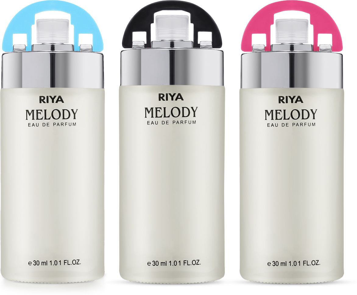 Melody Green, Black, Pink | 30ml Each | Pack of 3 Eau de Parfum-90 ml-image-37