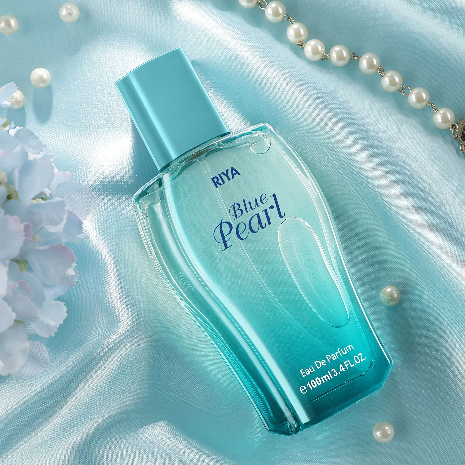 Blue Pearl For Women Eau De Parfum Spray Citrus Jasmine 100 ML Long Lasting Eau de Parfum - 100 ml-image-42
