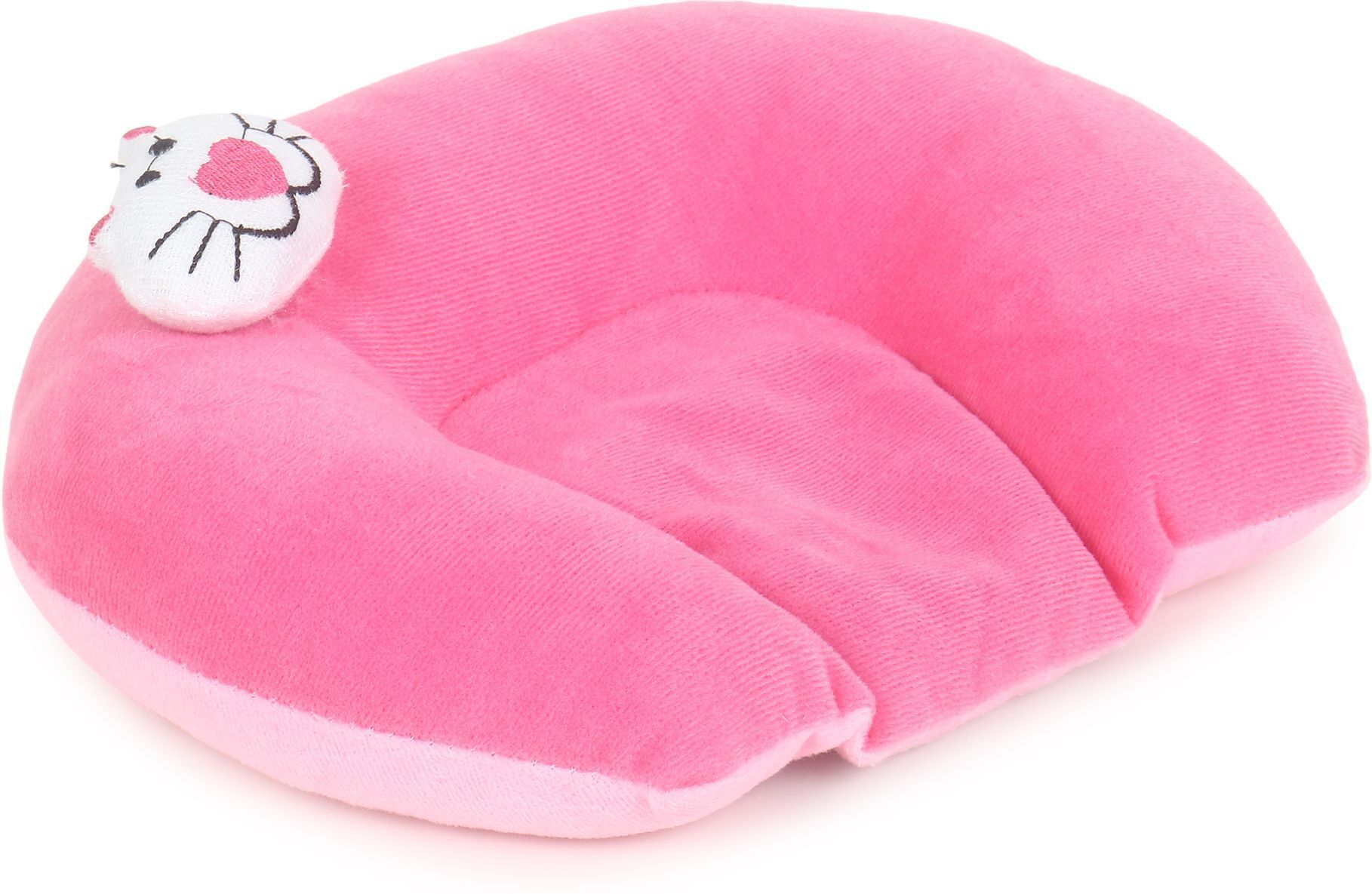 Mustard Seeds Baby Pillow Pack of 1 Animals BABY SEED PILLOW, Pillow for Newborn Baby-Round Head Shaping Pillow, 0-12 Months-image-9