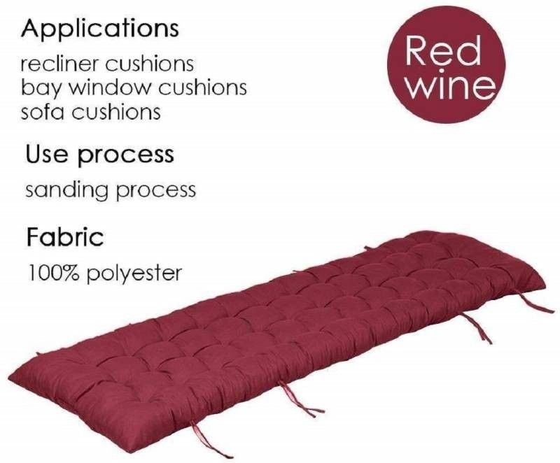 Cotton Solid Chair Pad Pack of 1-image-18