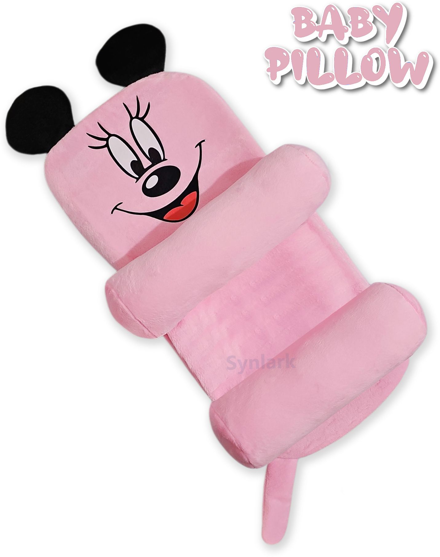synlark Polyester Fibre Baby Pillow Pack of 1 Animals Pillow-picture-2