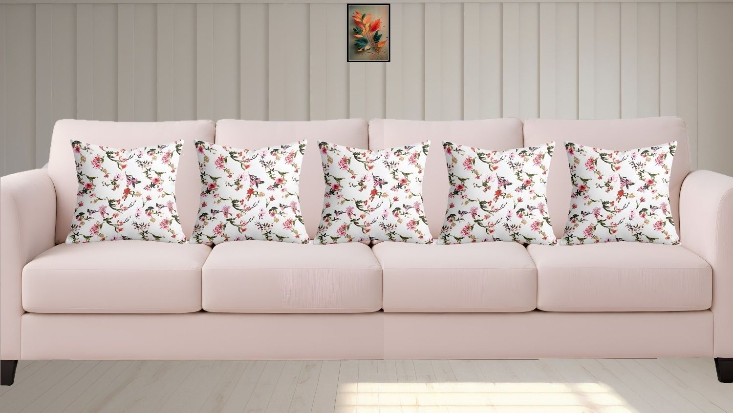 changers Cotton Cushion Pack of 5 Floral-picture-32