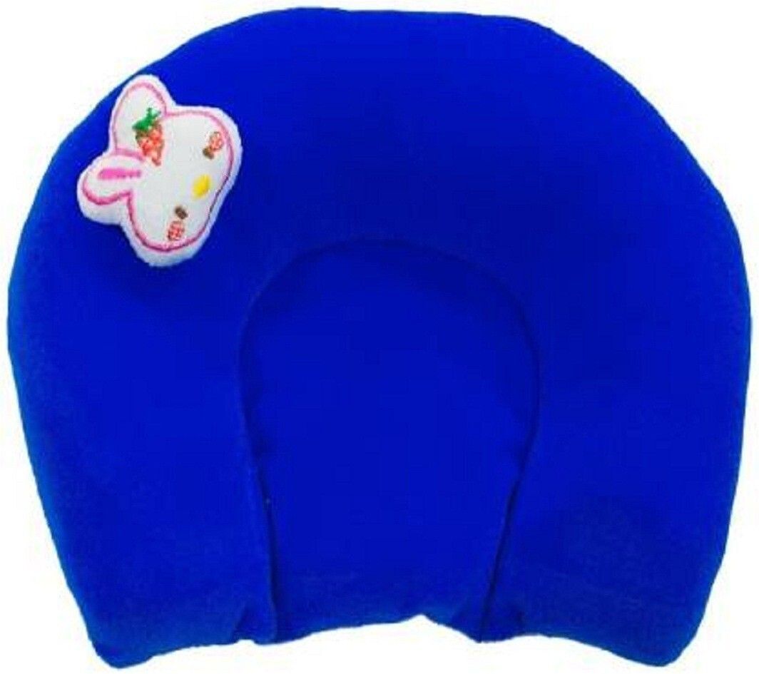 houseofcommon Foam Baby Pillow Pack of 1 Solid-picture-21