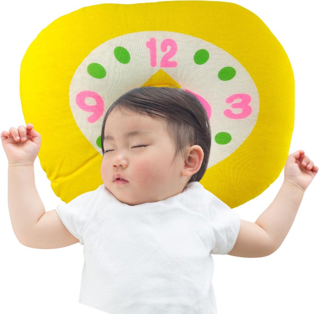 New Born Baby, Ideal for Round Head Shaping for 0 to 24 Months Polyester Fibre Animals Baby Pillow Pack of 1-image-5