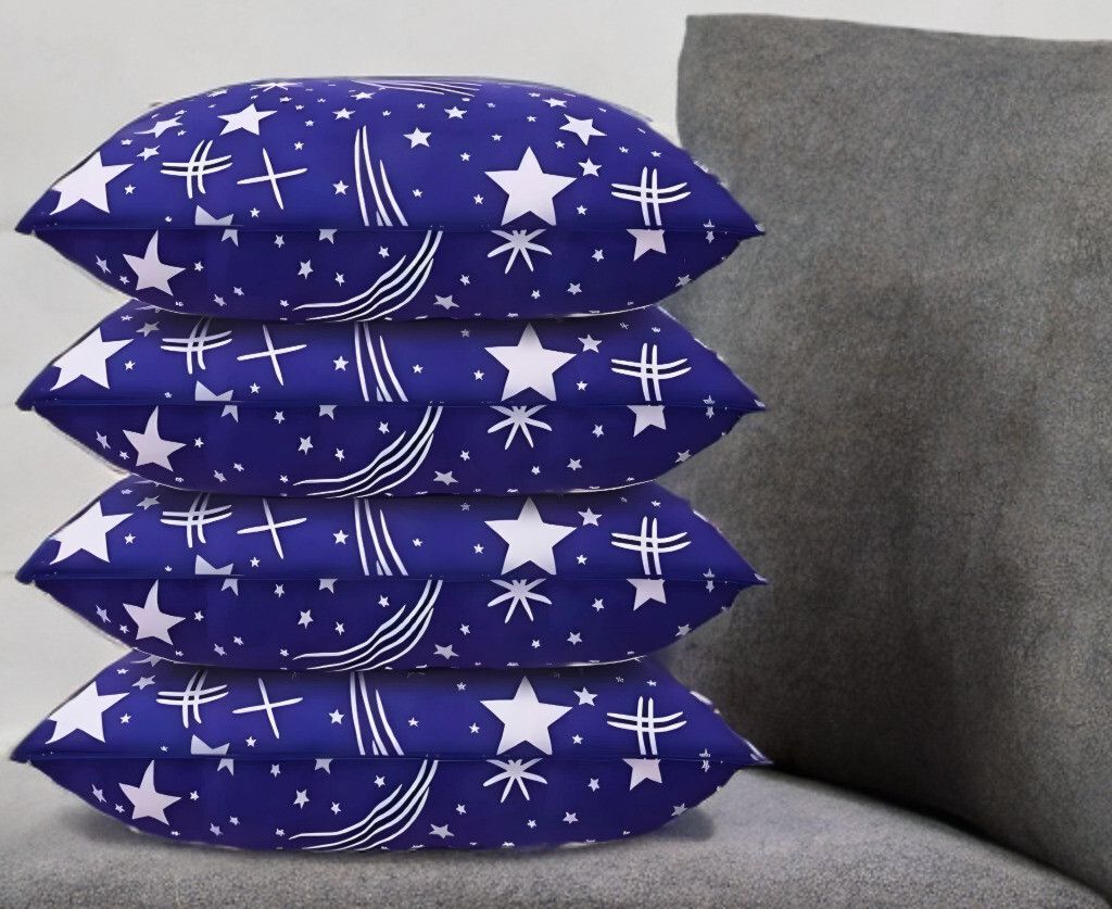 Polyester Fibre Sleeping Pillow Pack of 4 Solid LUXURY-image-16