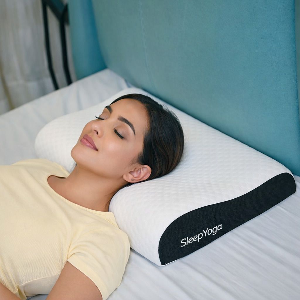 OrthoContour Memory Foam Pillow/Cervical Support Contour Pillow/NeckCare Head Support-image-9