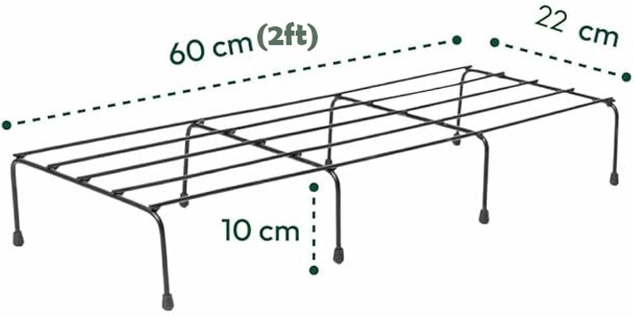 indiacrafthouse Planter Stand with Bottom Rubber Grip for Home Balcony,Indoor,Outdoor,Garden Plant Container Set-picture-41