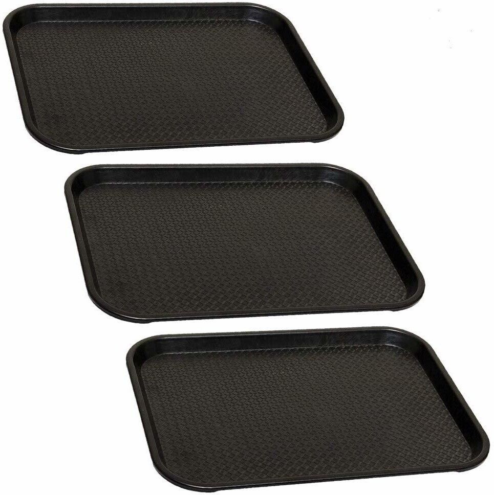 Plastic Serving Tray Platter Rectangular Shape Plastic Trays for Drink Tray-image-23