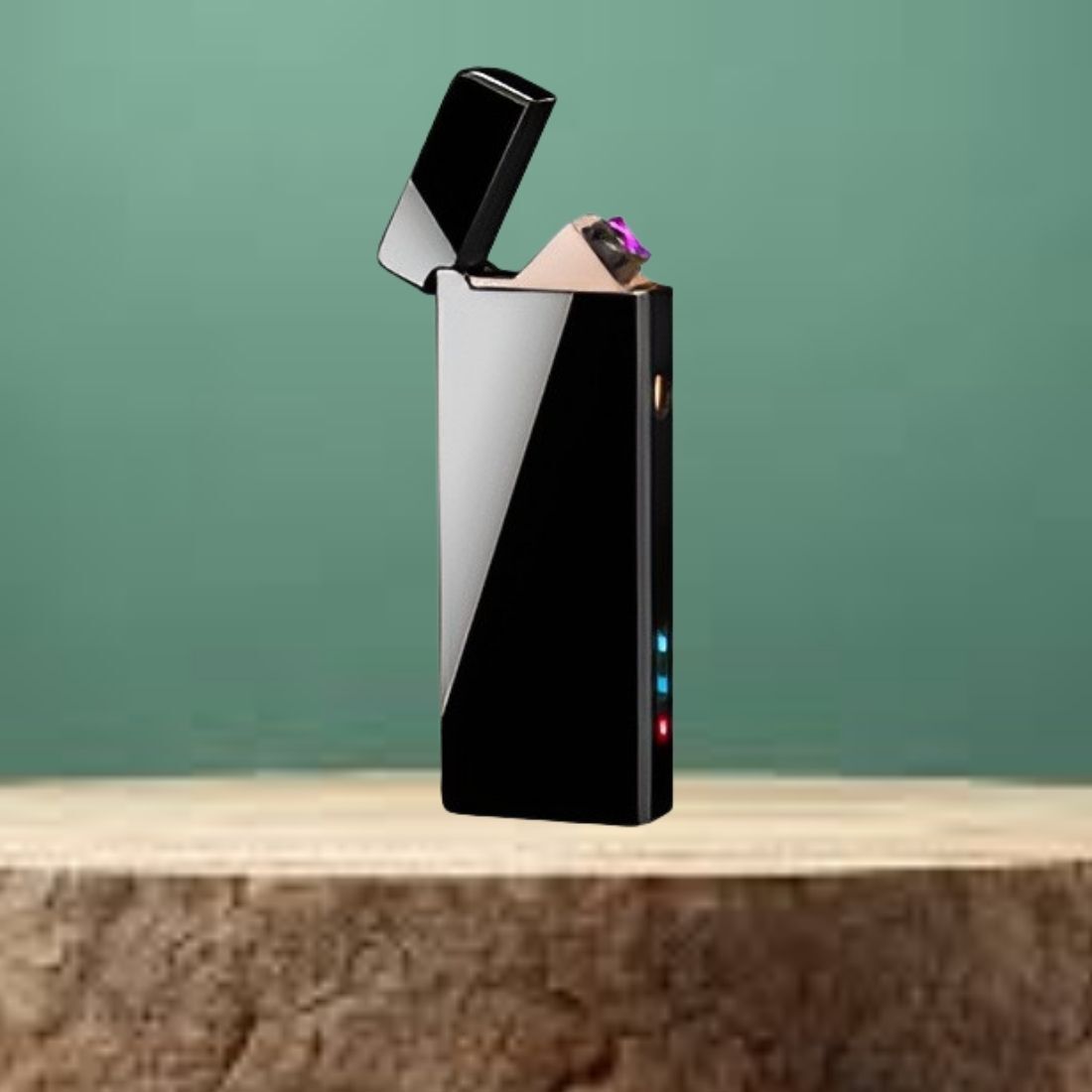 frony Cigarette lighter Usb Rechargeable Lighter Arc Lighter ANDLed Power DisplayB112 Pocket Lighter-picture-0