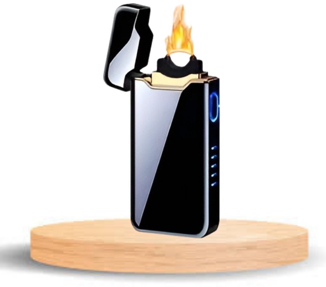 Cigarette lighter Usb Rechargeable Lighter Arc Lighter ANDLed Power DisplayB53 Pocket Lighter-image-47