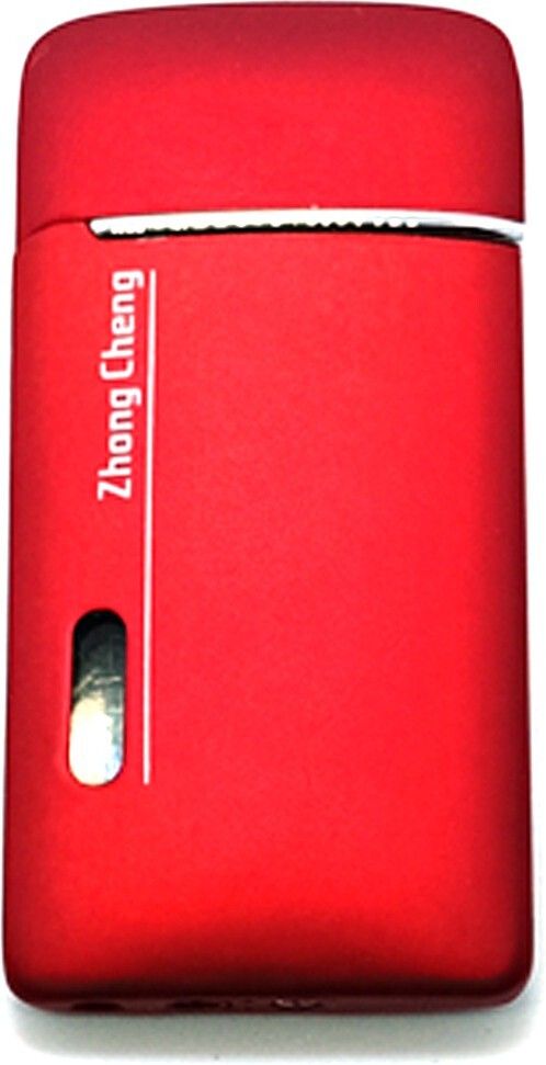 Premium Refillable Slim and Sleek Classy Elegant Light Zhong Cheng Red Designer Lighter For Cigarette Slim Design Cigarette Pocket Lighter - Windproof Lighter - Jet Flame - Hookah Lighter Pocket Lighter Pocket Lighter