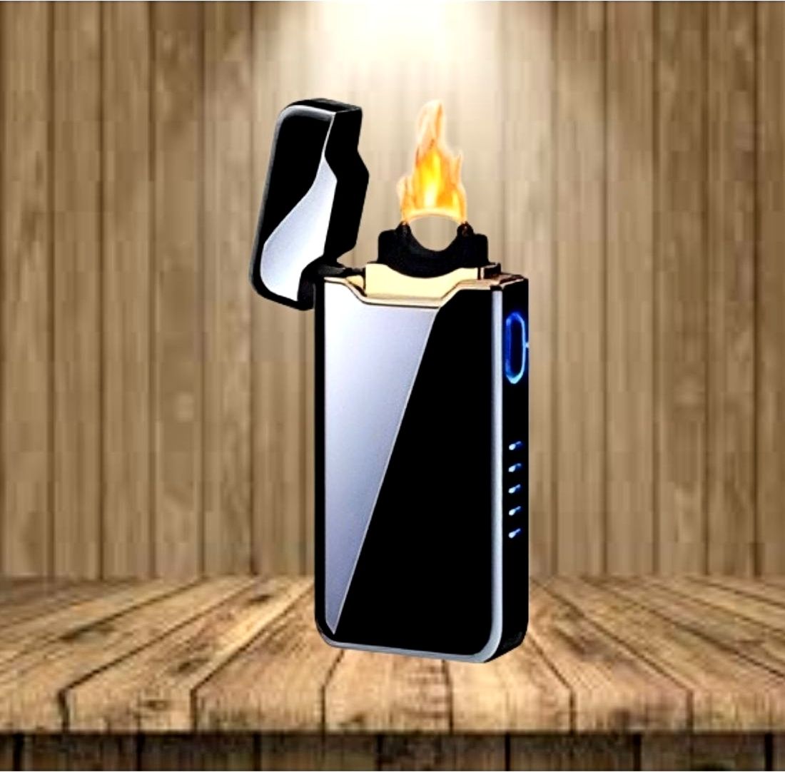 Cigarette lighter Usb Rechargeable Lighter Arc Lighter ANDLed Power DisplayB441 Pocket Lighter-image-21