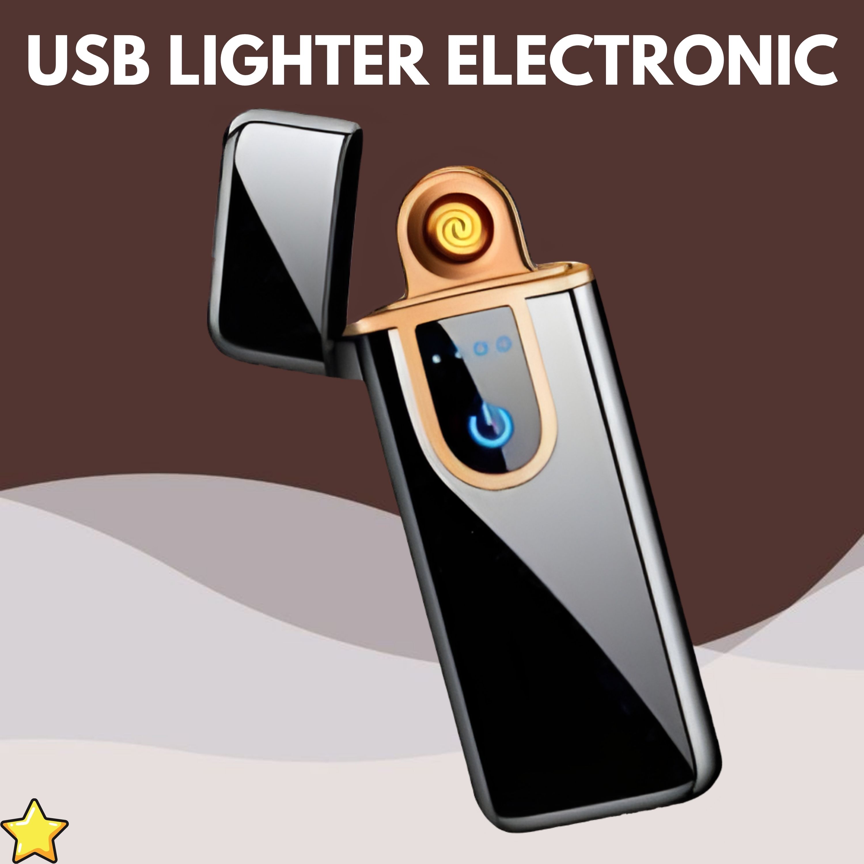 USB Rechargeable Electric Cigarette Lighter With Smart Fingerprint SensorHW237 USB Rechargeable Electric Cigarette Lighter With Smart Fingerprint SensorHG237 Pocket Lighter-image-26