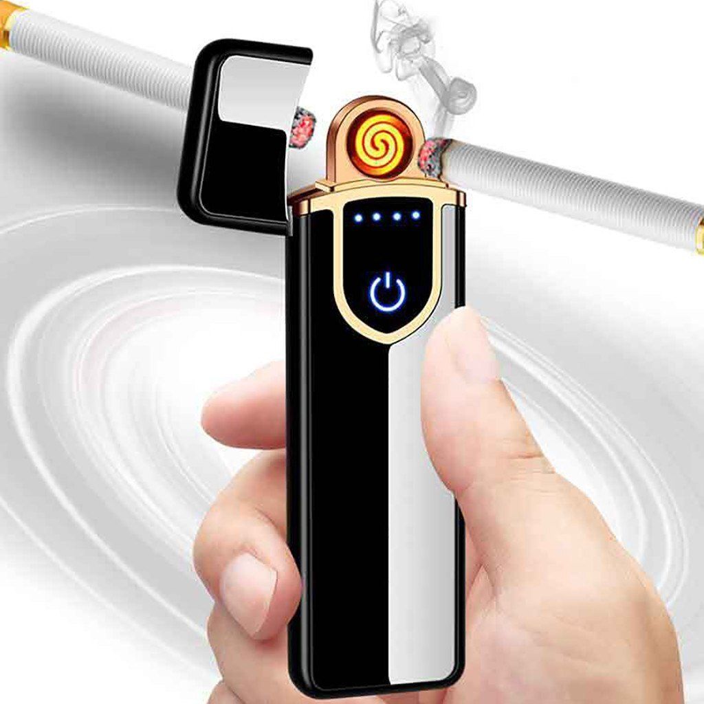 Touch Sensor USB Charging Lighter Touch LIGHTER Pocket ghu4 Pocket Lighter-image-17