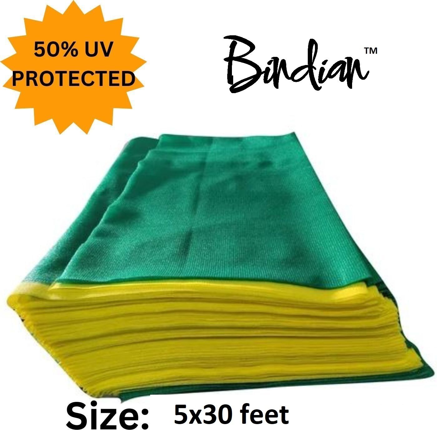 Shade Net 5x30 feet green net 50% UV Block Multipurpose for Garden/Balcony Portable Green House-image-26