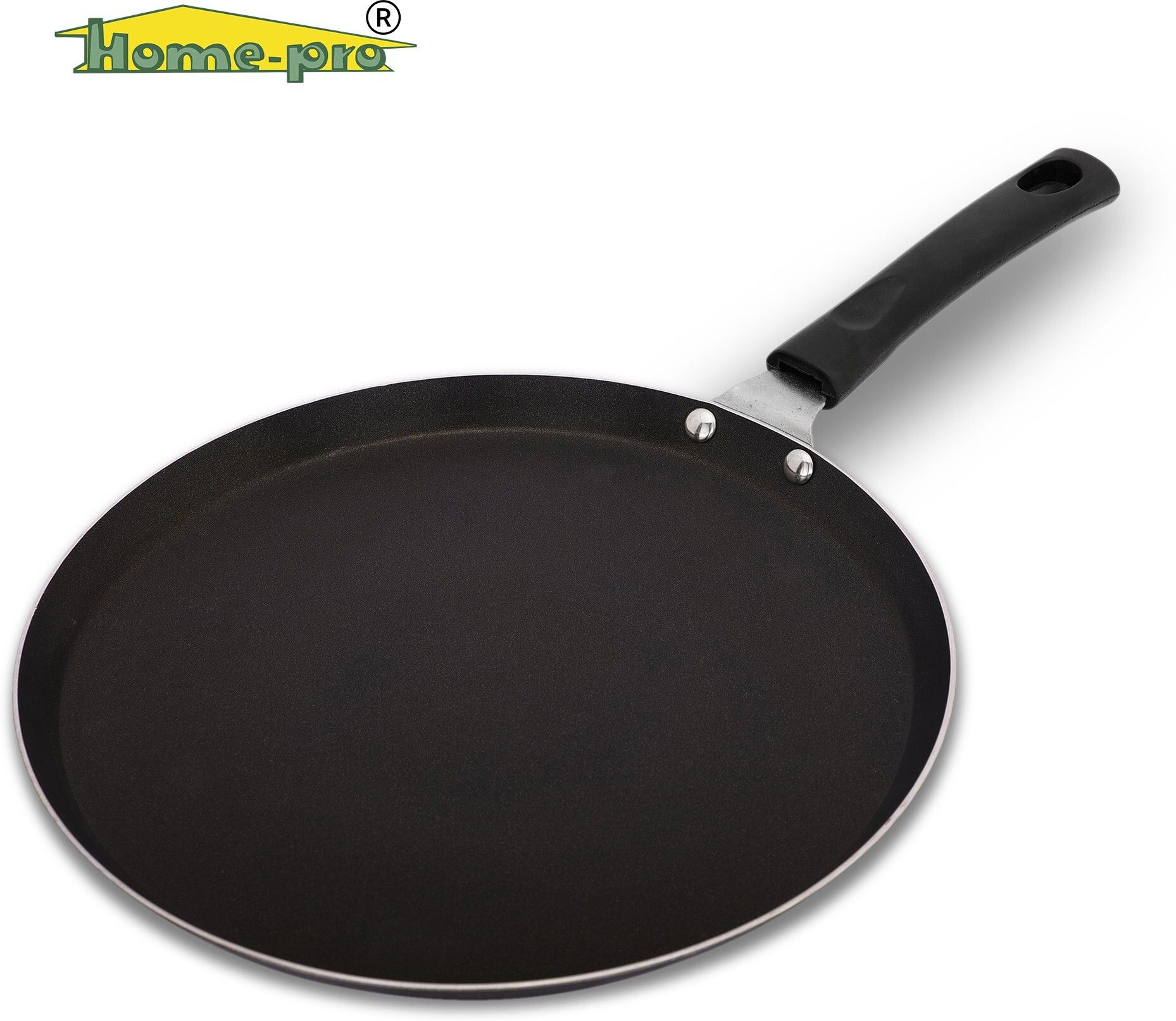 Non-Stick Dosa Tawa with Sturdy Riveted and Virgin Bakelite Handle Tawa 28 cm diameter