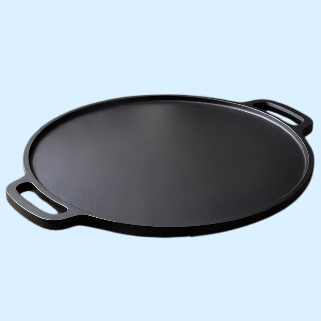 Royal Kitchen Flat Griddle Plate for Daily Performance Tawa 30 cm diameter with Lid-image-15