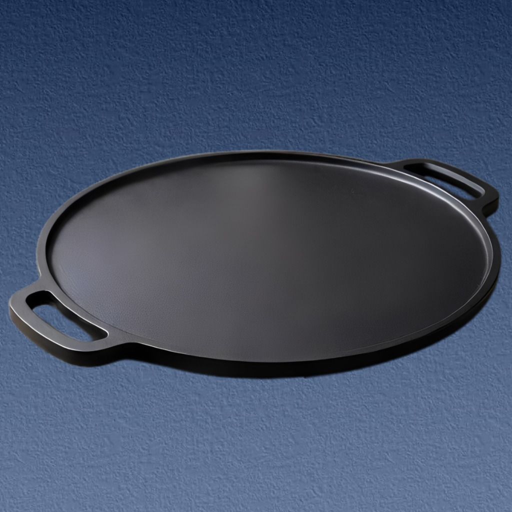 Master Flat Cooking Pan for Multi Cuisine Preparation Tawa 30 cm diameter with Lid-image-48