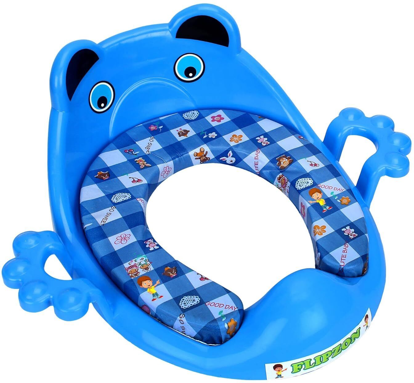Baby Toilet Seat Safe Soft Training Seat Potty Sitting Ring with Handles DNE33 Potty Seat-image-47