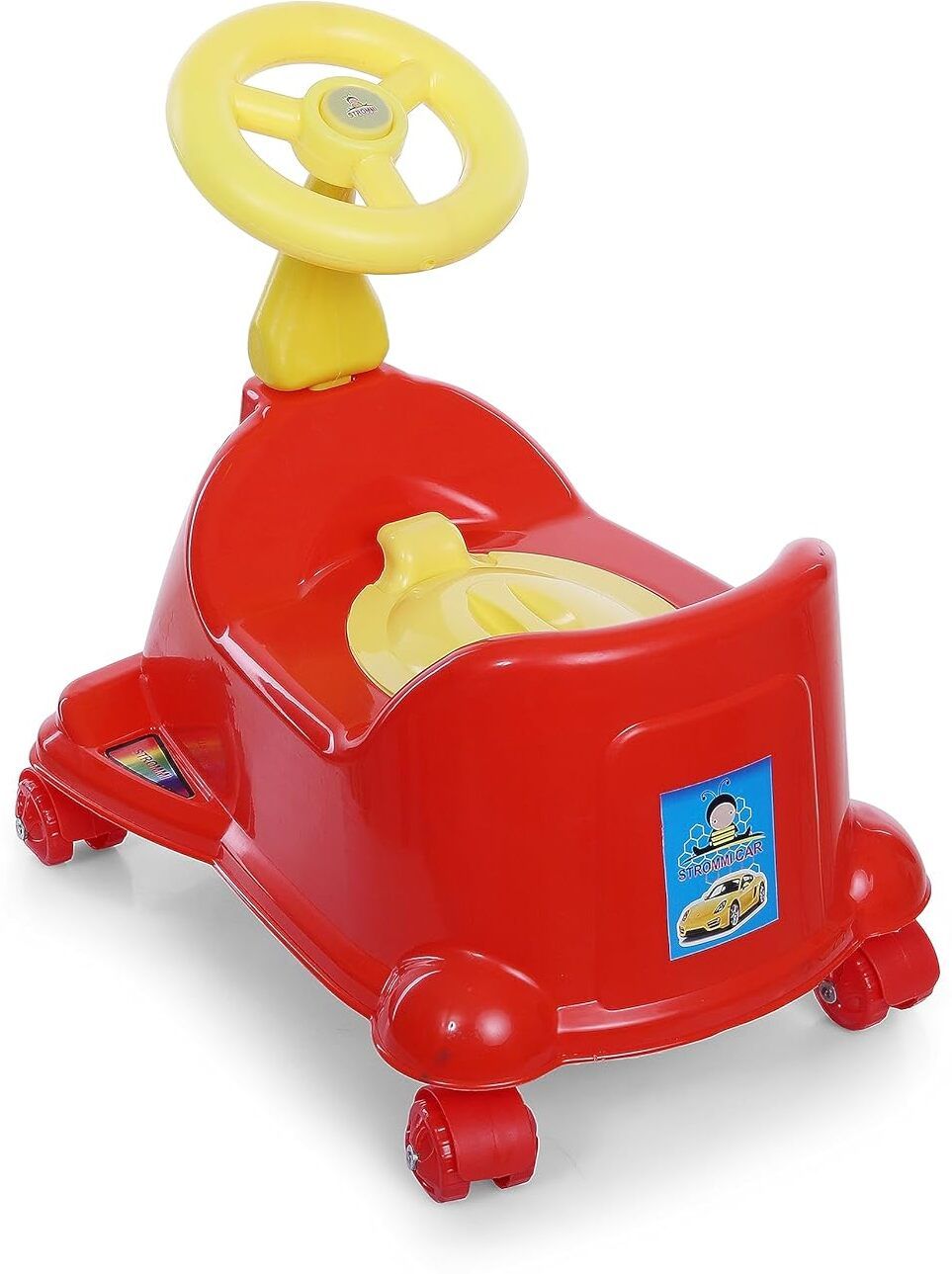 czech Red Car Design Potty Seat for Baby, Potty Training Seat for Kids POE14 Potty Box-picture-16