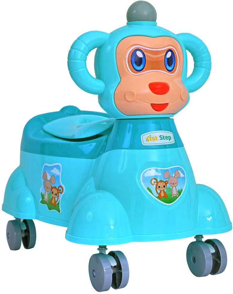 Baby Musical Potty Chair With Wheels, Music And Detachable Inner Bowl Potty Box