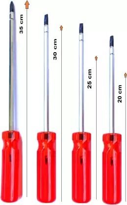 2-in-1 Magnetic Screw Drivers Orange Combination Screwdriver Set-image-29