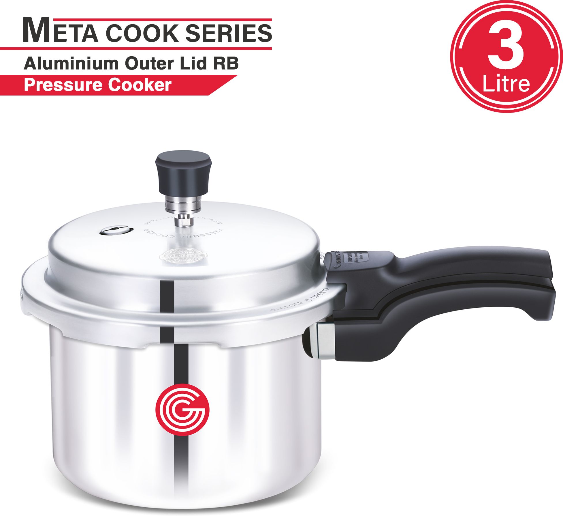 globe 3 L Pressure Cooker-picture-49
