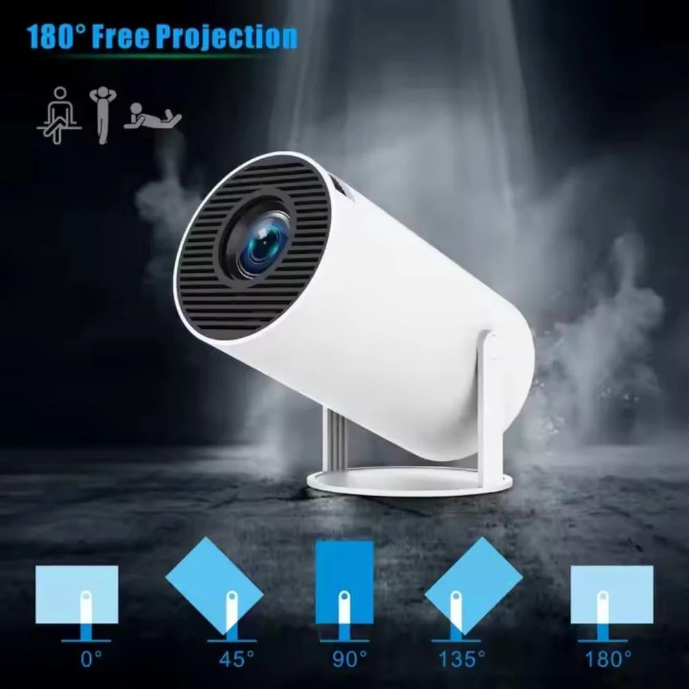 ENMORA Best 4k Small Android Projectors For Home in Good Quality UNZ15 Projector Screen (Width 115.5 cm x 44.5 cm Height)-image-27