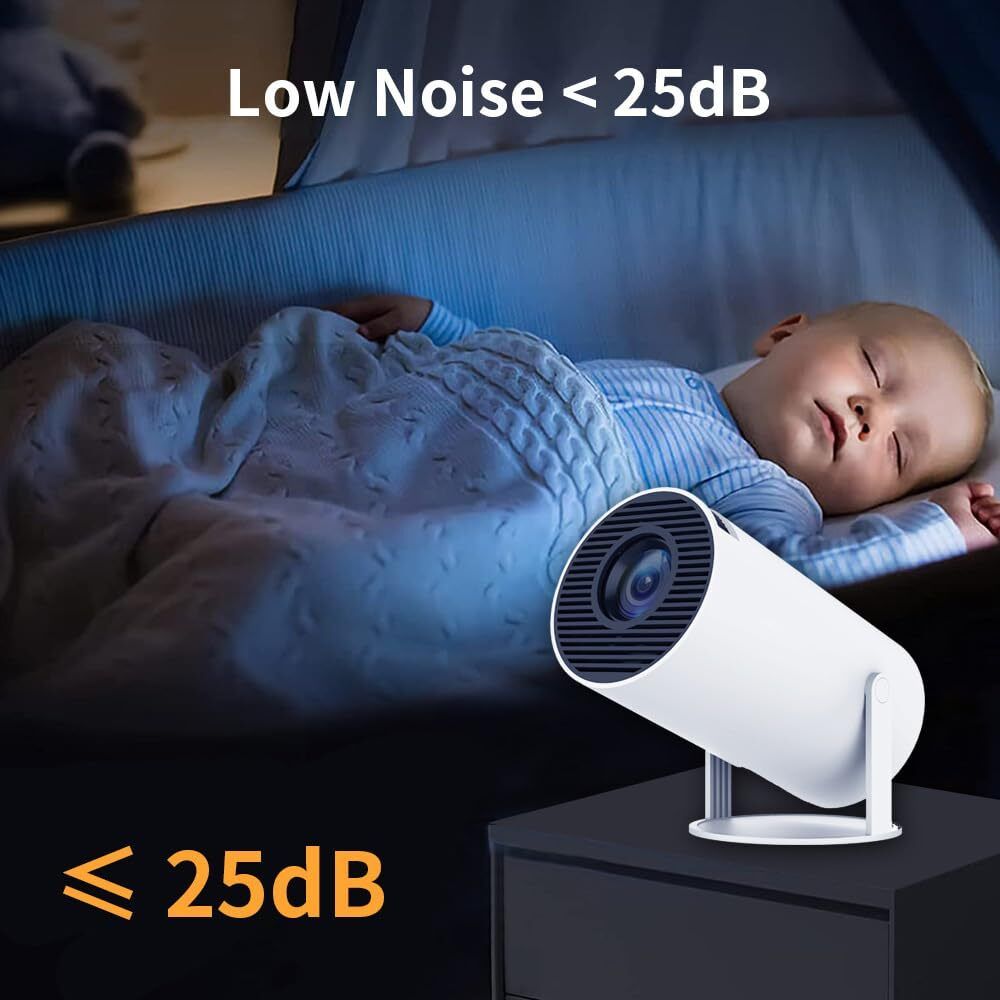 ENMORA Best 4k Small Android Projectors For Home in Good Quality UNZ2 Projector Screen (Width 115.5 cm x 44.5 cm Height)-image-33