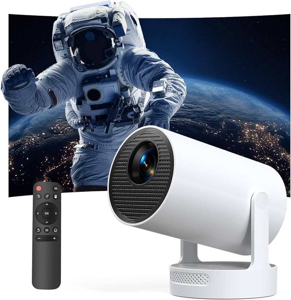 TECHEL Buy Newest Portable Mini Projector, 4K 1080P Full HD Projector YNT10 Projector Screen (Width 115.5 cm x 44.5 cm Height)-picture-36